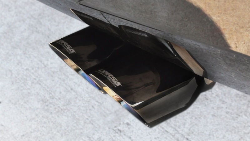 Chevrolet Tahoe Performance Exhaust - Single Rear Exit - CORSA Performance - Cat Back - Black - `09-`14